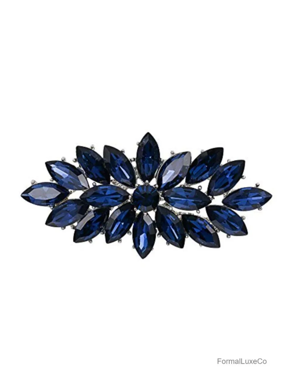 Elegant Crystal Flower Brooch Pin for Women Wedding Party Gift